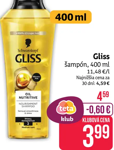 Gliss šampón