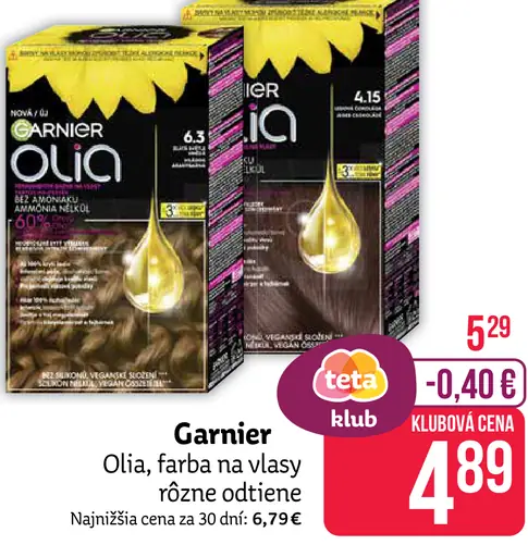 Garnier Olia farba na vlasy