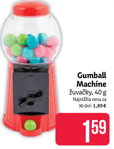Gumball Machine žuvačky