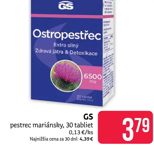 GS pestrec mariánsky Extra silný