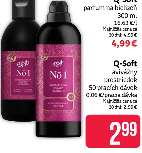 Q-Soft parfum na prádlo
