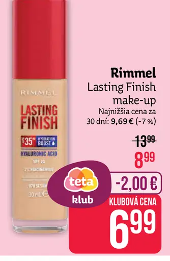 Rimmel Lasting Finish make-up