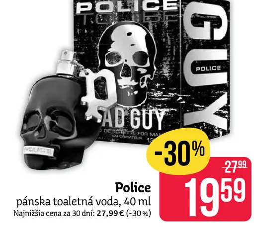 Police pánska toaletná voda