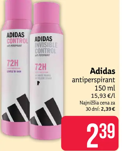 Adidas dámsky dezodorant/antiperspirant