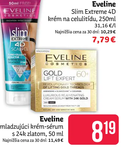 Eveline Slim Extreme 4D krém na celulitídu