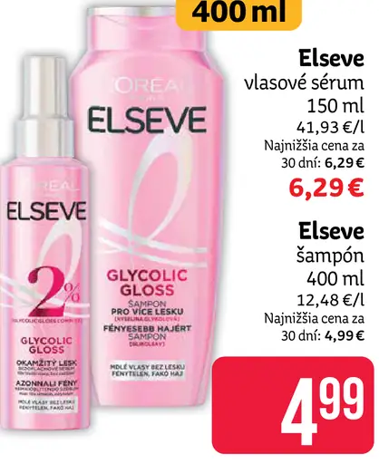 Elseve šampón na vlasy