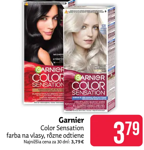 Garnier Color Sensation farba na vlasy