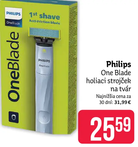 Philips OneBlade holiaci strojček na tvár