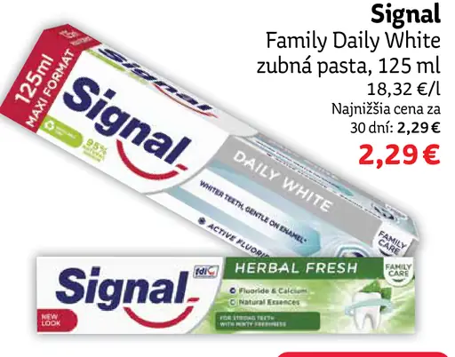 Signal Family Care Daily White zubná pasta