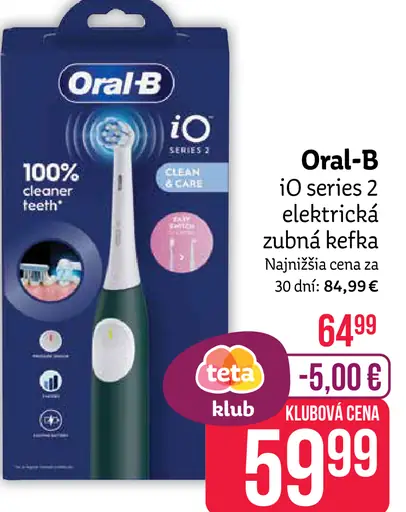 Oral-B iO SERIES 2 elektrická zubná kefka