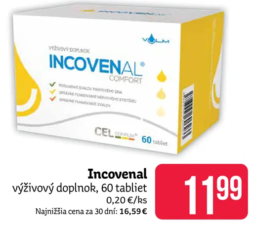 Incovenal výživový doplnok