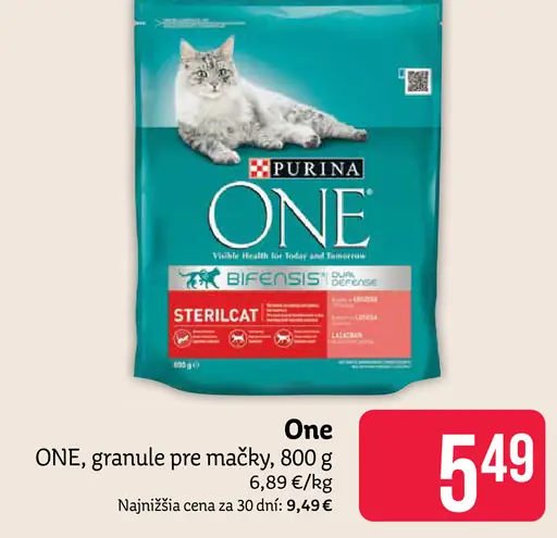 Purina One granule pre mačky Sterilcat