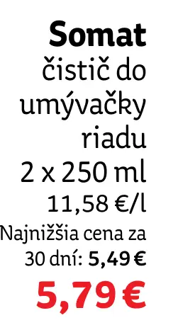 Somat čistič do umývačky riadu duo pack