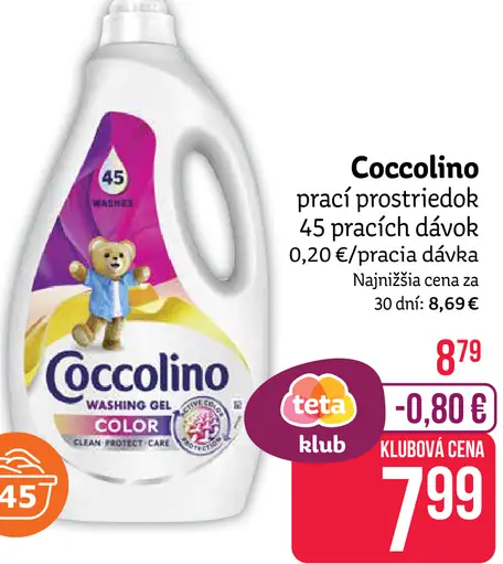 Coccolino prací gél