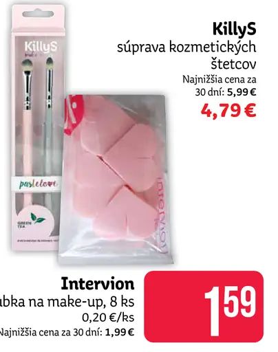 KillyS súprava kozmetických štetcov