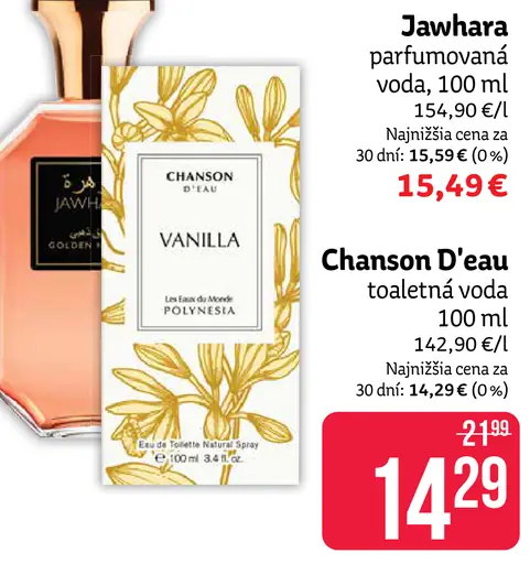 Jawhara parfumovaná voda