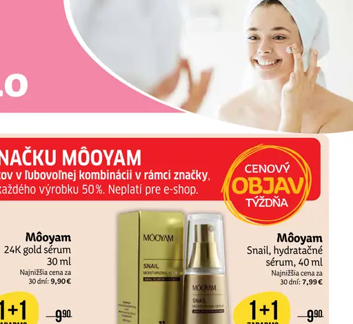 Mooyam 24K gold sérum