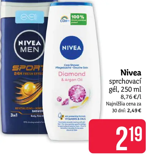 Nivea sprchovací gél