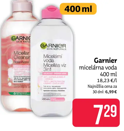 Garnier micelárna voda