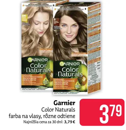 Farba na vlasy Color Naturals rôzne odtiene Garnier