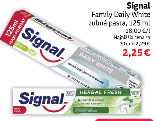 Signal Family Care Herbal Fresh zubná pasta