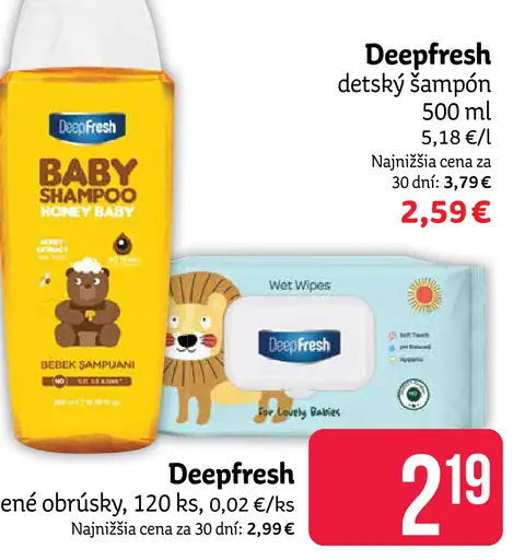 Deepfresh detský šampón
