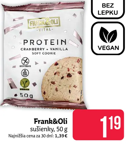 Frank&Oli sušienky