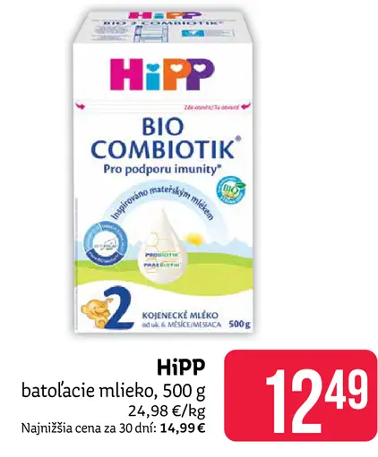 HIPP Batoľacie mlieko