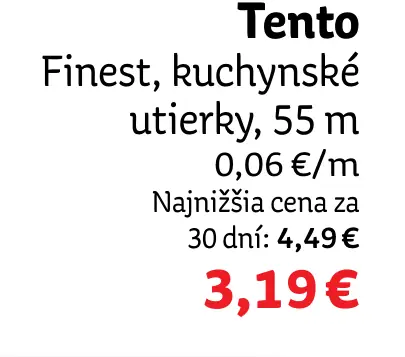 Tento Finest kuchynské utierky