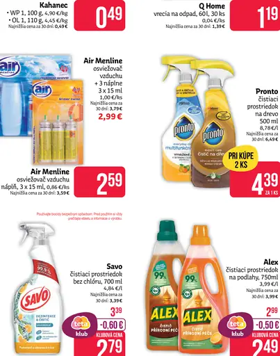 Air Menline osviežovač vzduchu náplň