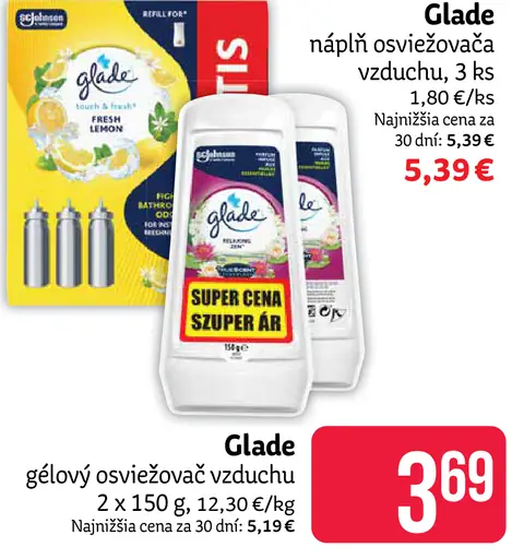 Glade gélový osviežovač vzduchu