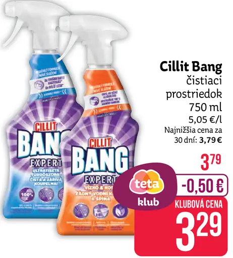 Cillit Bang čistiaci prostriedok