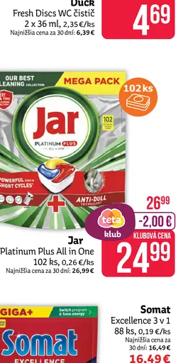 Duck Fresh Discs WC čistič