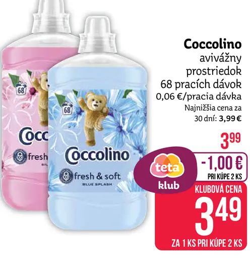 Coccolino avivážny prostriedok