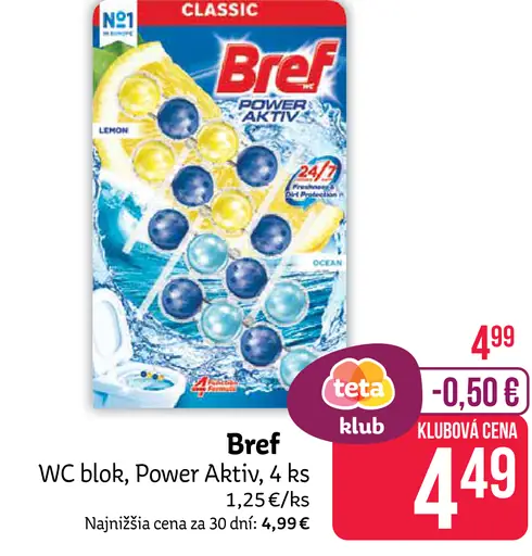 Bref WC blok Power Aktiv