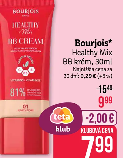 Bourjois BB krém Healthy Mix
