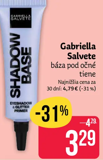 Gabriella Salvete báza pod očné tiene