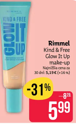 Rimmel Kind & Free Glow It Up make-up