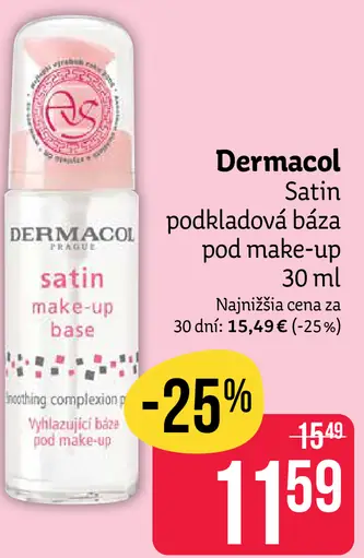 Dermacol Satin podkladová báza pod make-up