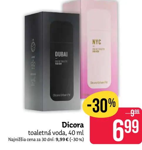 Dicora toaletná voda