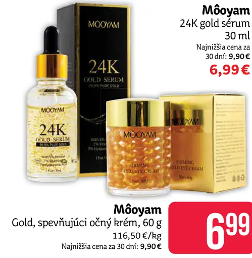Mooyam 24K gold sérum