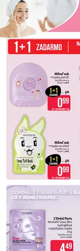 Mônd'Sub levanduľová maska na nohy