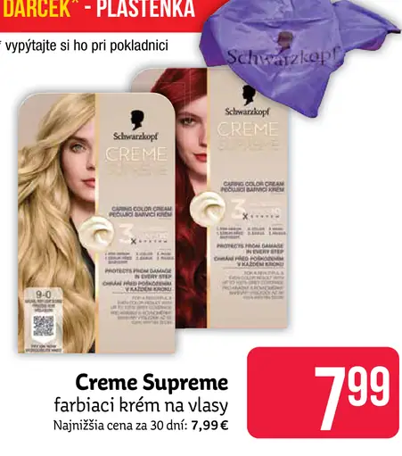 Creme Supreme farba na vlasy