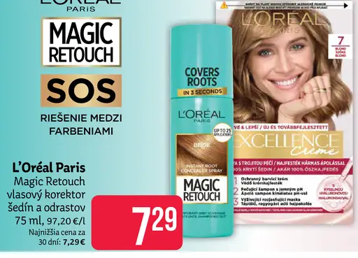 L'Oréal Paris Magic Retouch vlasový korektor
