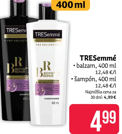 Tresemmé šampón na vlasy