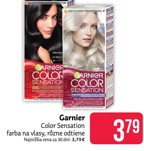 Garnier Color Sensation farba na vlasy