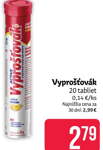 Viproštovák tablety