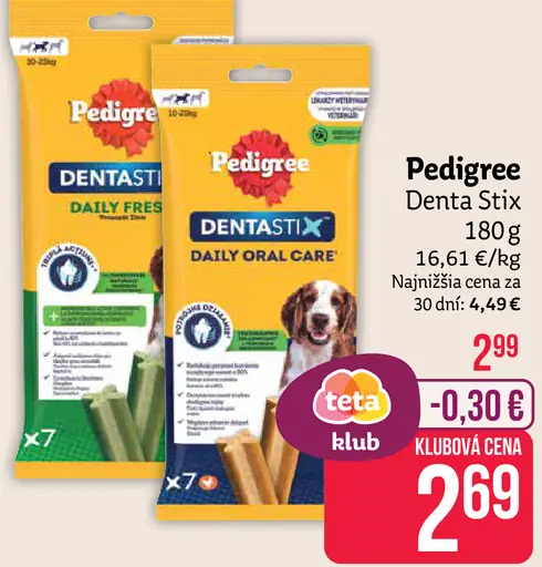 Pedigree Denta Stix Small pochúťka pre psy