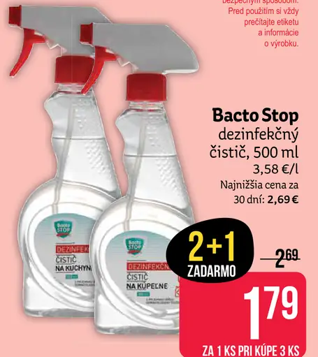 Bacto stop dezinfekčný čistič