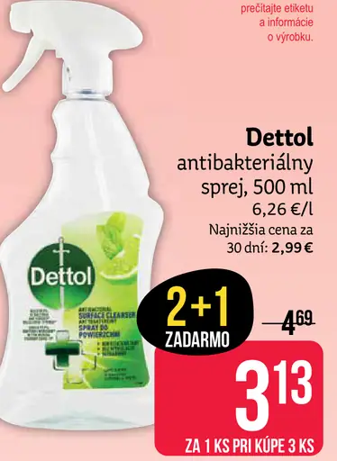 Dettol antibakteriálny sprej